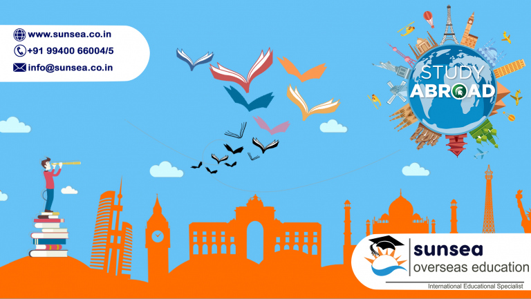 Study Abroad Vector